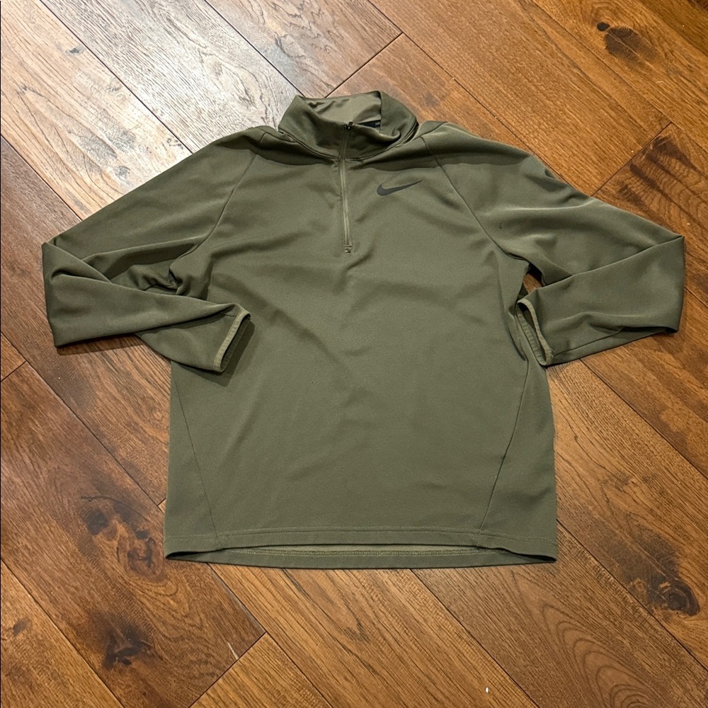 Nike Pullover Men Quarter Zip Running Sweater